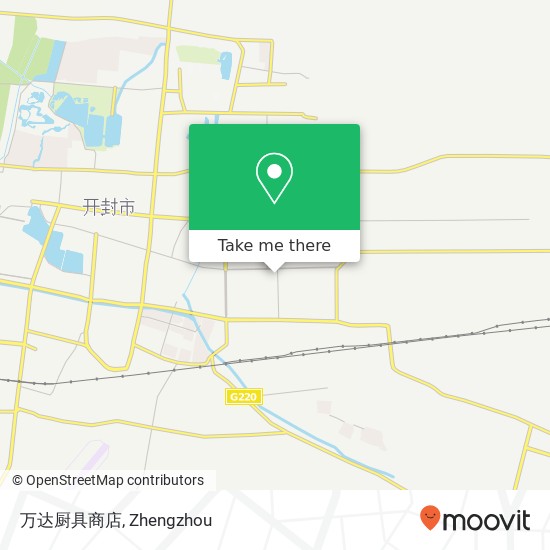 万达厨具商店 map