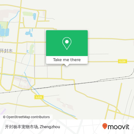 开封杨丰宠物市场 map
