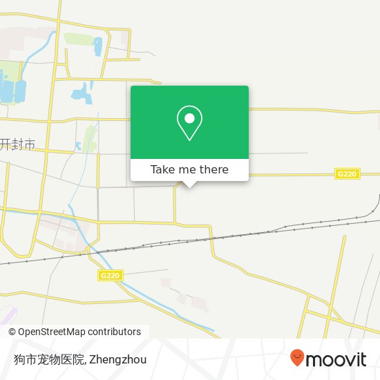 狗市宠物医院 map