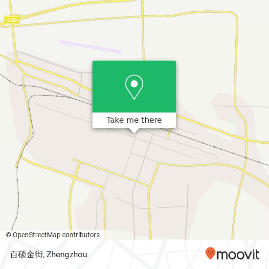 百硕金街 map