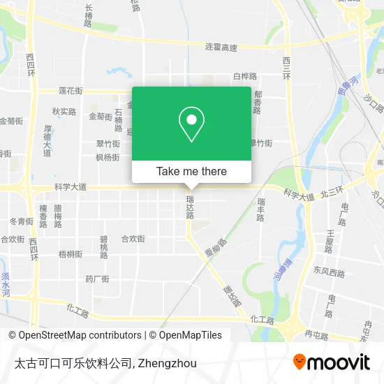 太古可口可乐饮料公司 map