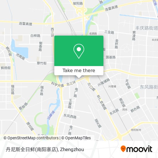 丹尼斯全日鲜(南阳寨店) map