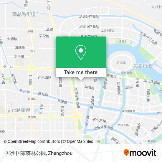 郑州国家森林公园 map