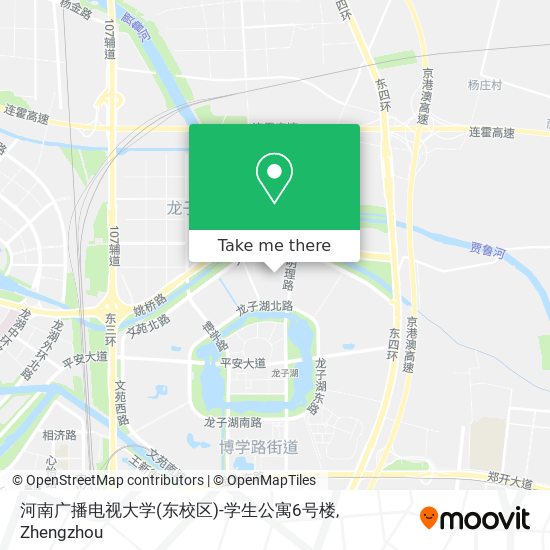 河南广播电视大学(东校区)-学生公寓6号楼 map