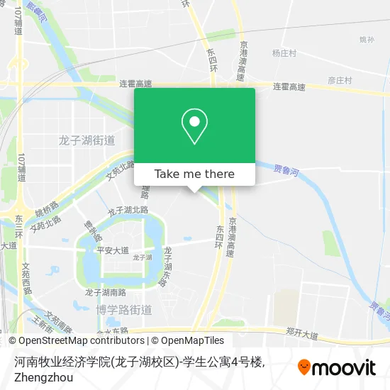 河南牧业经济学院(龙子湖校区)-学生公寓4号楼 map