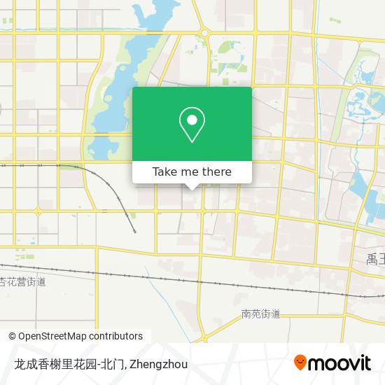 龙成香榭里花园-北门 map