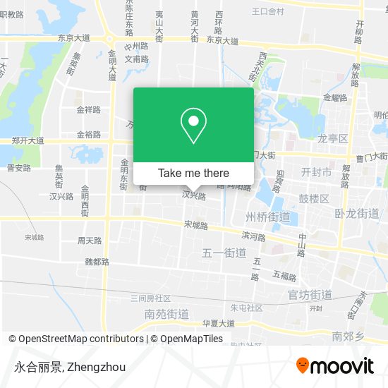 永合丽景 map