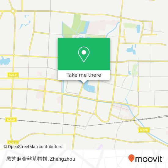 黑芝麻金丝草帽饼 map