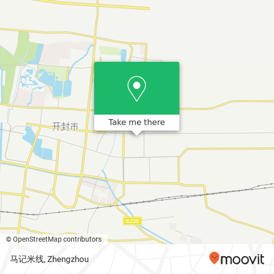 马记米线 map