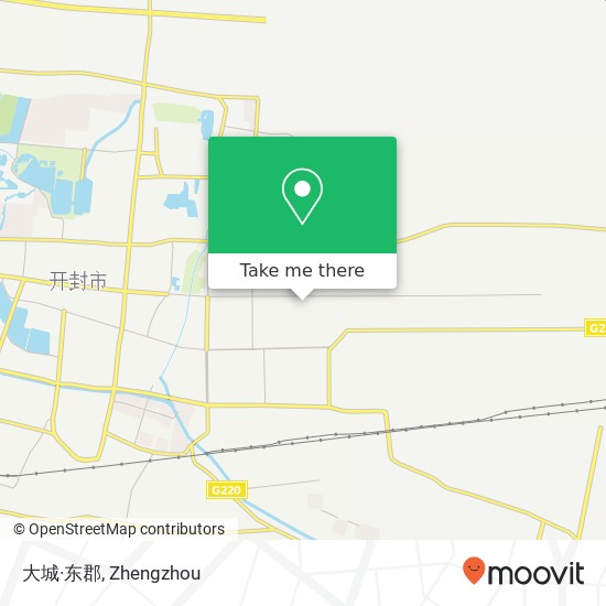 大城·东郡 map