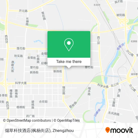 烟草科技酒店(枫杨街店) map