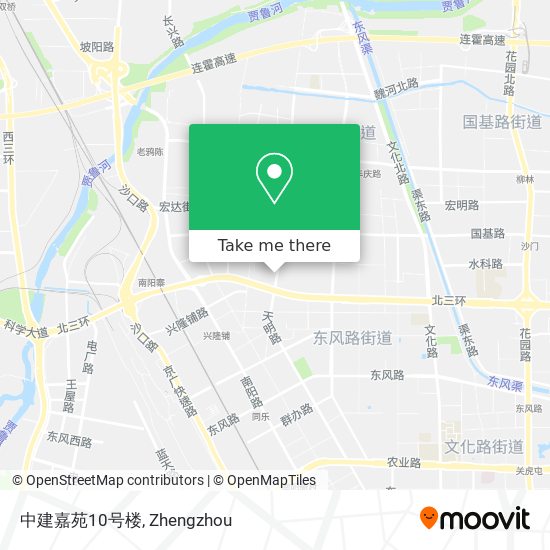 中建嘉苑10号楼 map