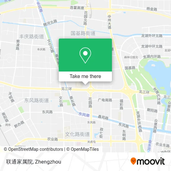 联通家属院 map
