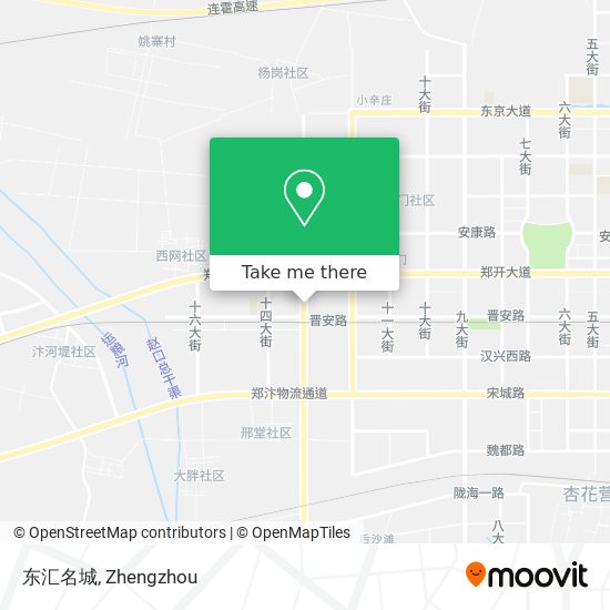 东汇名城 map
