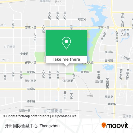 开封国际金融中心 map