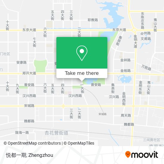 悦都一期 map