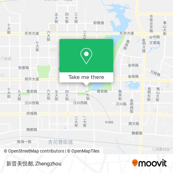 新晋美悦都 map