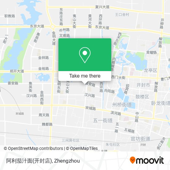 阿利茄汁面(开封店) map