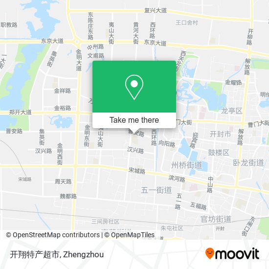 开翔特产超市 map