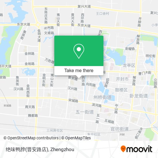 绝味鸭脖(晋安路店) map