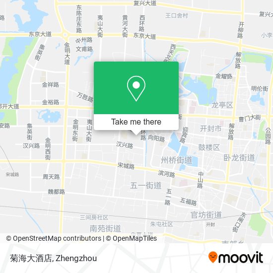 菊海大酒店 map