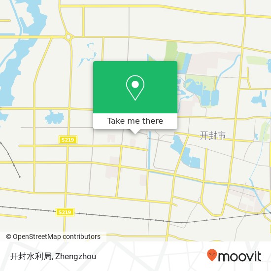 开封水利局 map