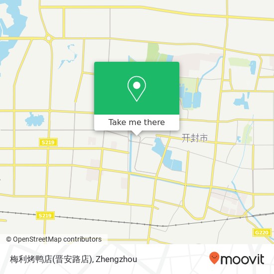 梅利烤鸭店(晋安路店) map