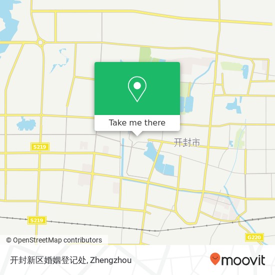 开封新区婚姻登记处 map