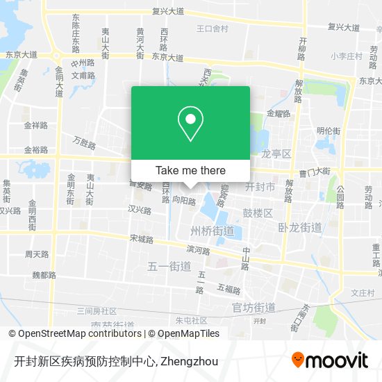 开封新区疾病预防控制中心 map