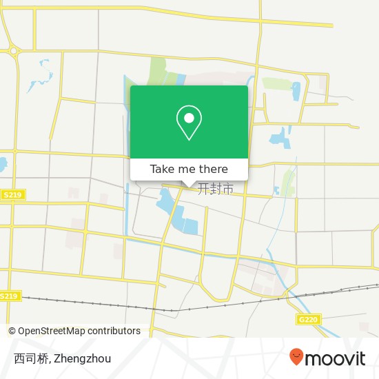 西司桥 map