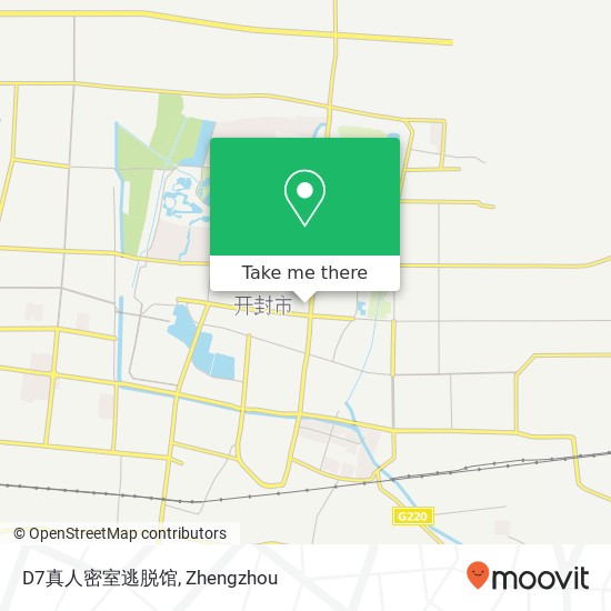 D7真人密室逃脱馆 map