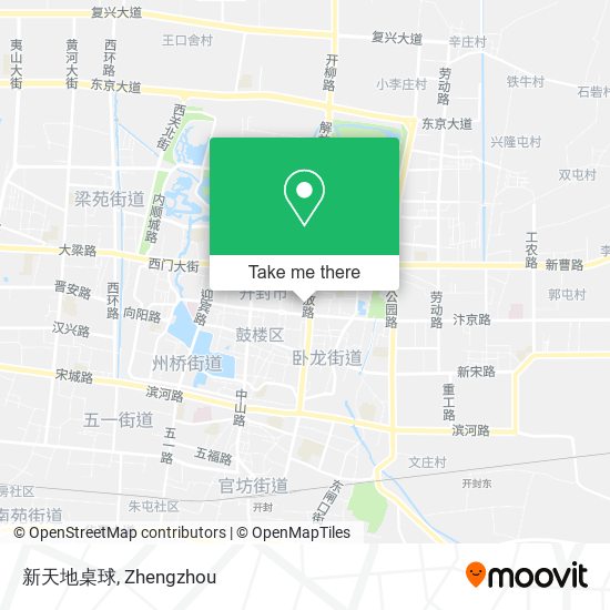 新天地桌球 map