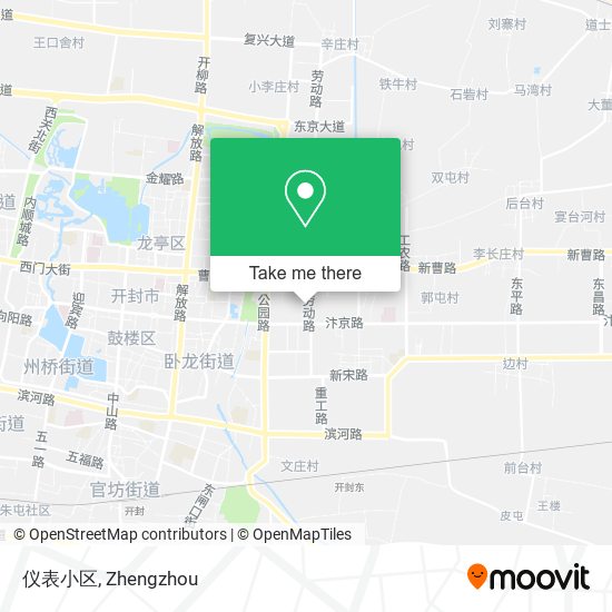 仪表小区 map