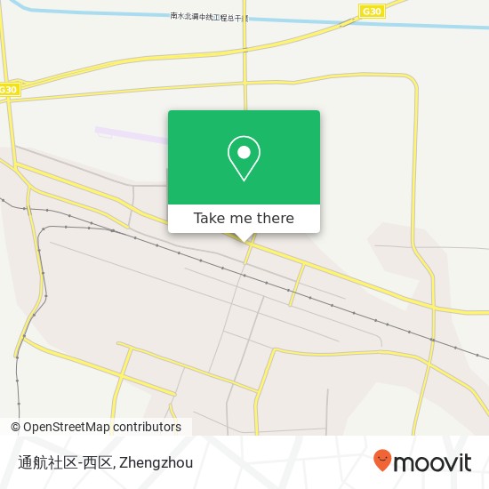 通航社区-西区 map