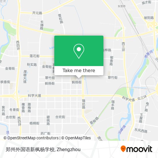 郑州外国语新枫杨学校 map