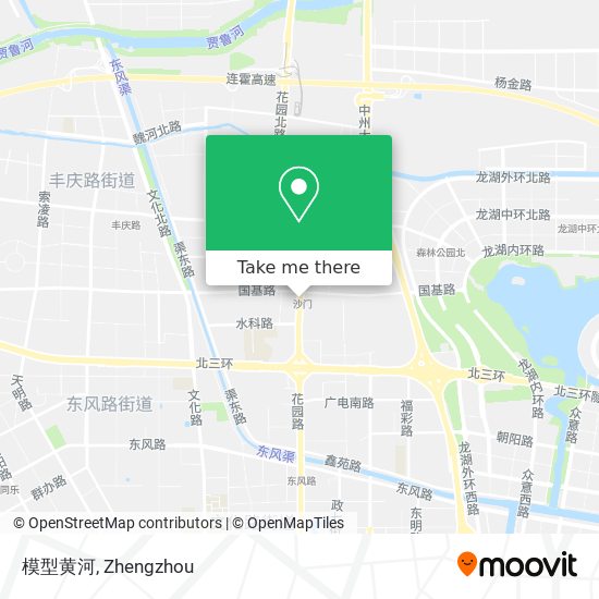 模型黄河 map