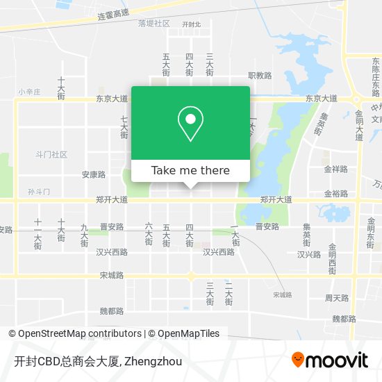 开封CBD总商会大厦 map