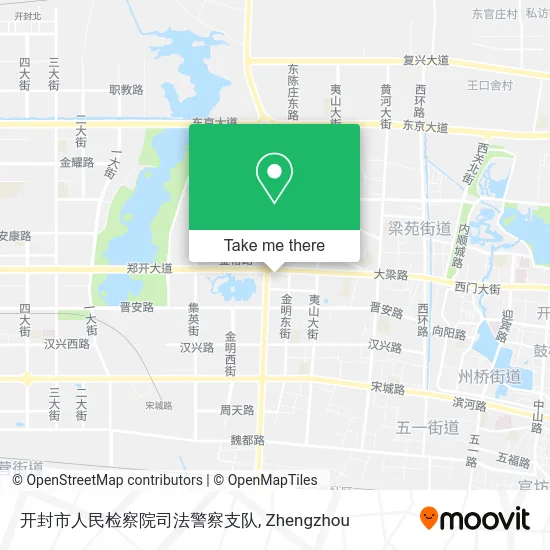 开封市人民检察院司法警察支队 map
