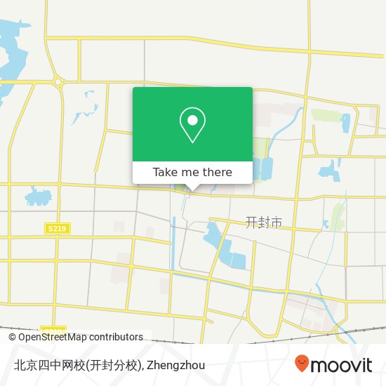 北京四中网校(开封分校) map
