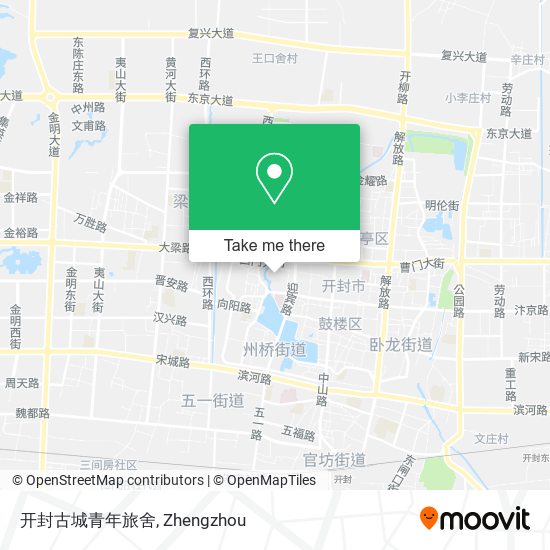 开封古城青年旅舍 map