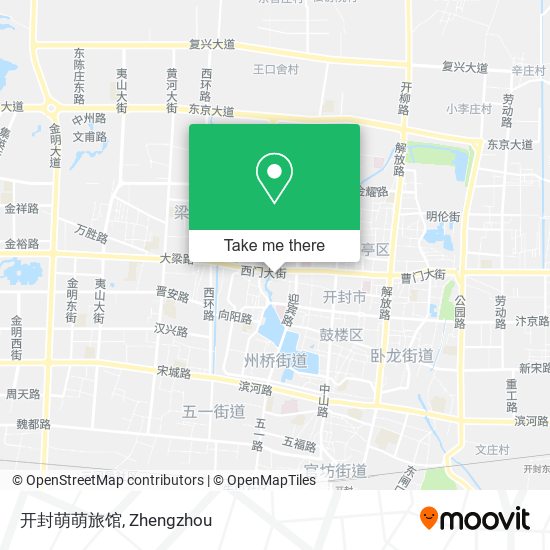 开封萌萌旅馆 map