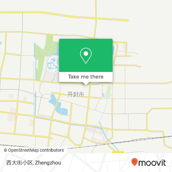 西大街小区 map