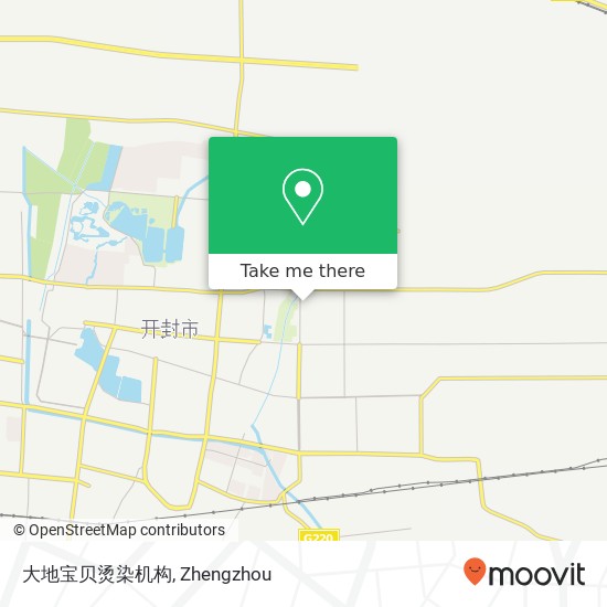 大地宝贝烫染机构 map