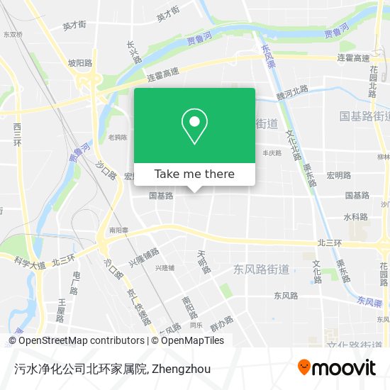 污水净化公司北环家属院 map