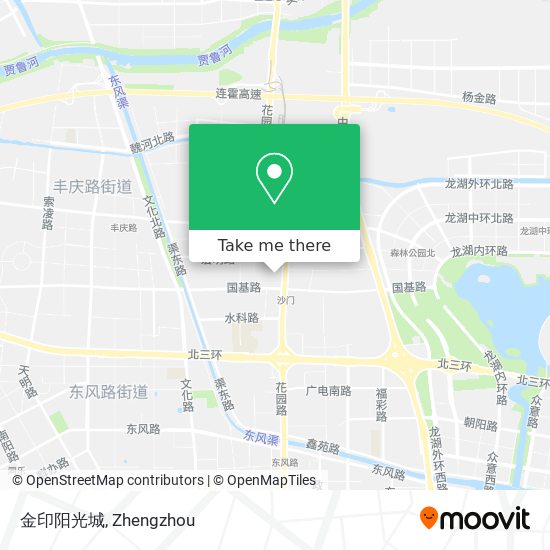 金印阳光城 map