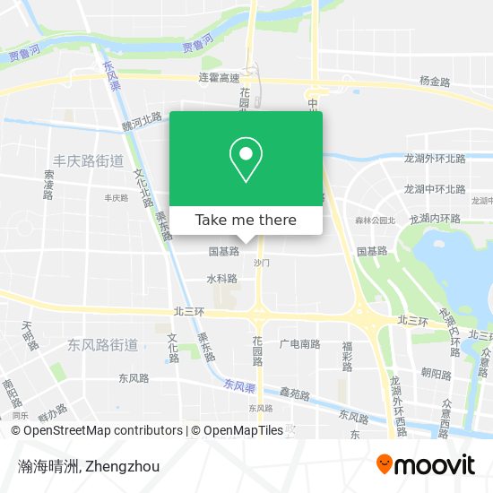 瀚海晴洲 map