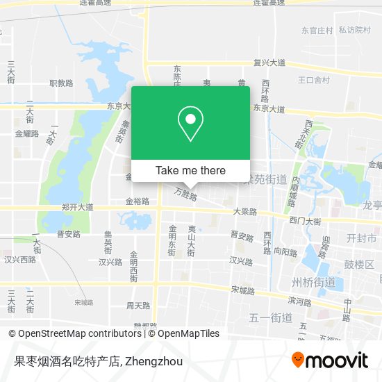 果枣烟酒名吃特产店 map