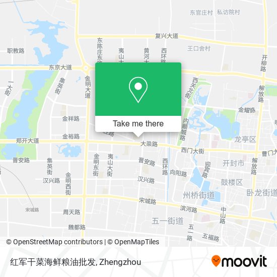 红军干菜海鲜粮油批发 map