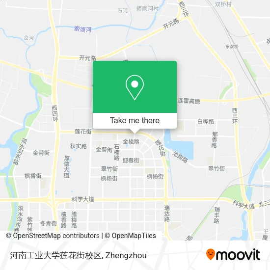 河南工业大学莲花街校区 map