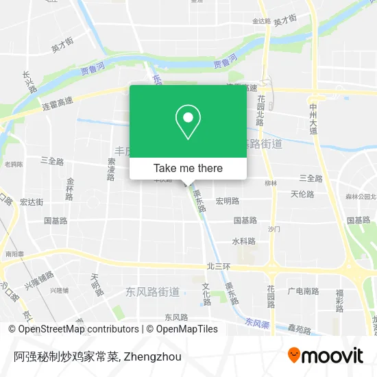 阿强秘制炒鸡家常菜 map